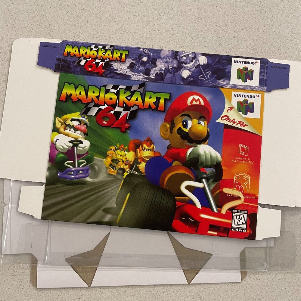 Mario Kart 64 (NINTENDO 64 N64) Box Only